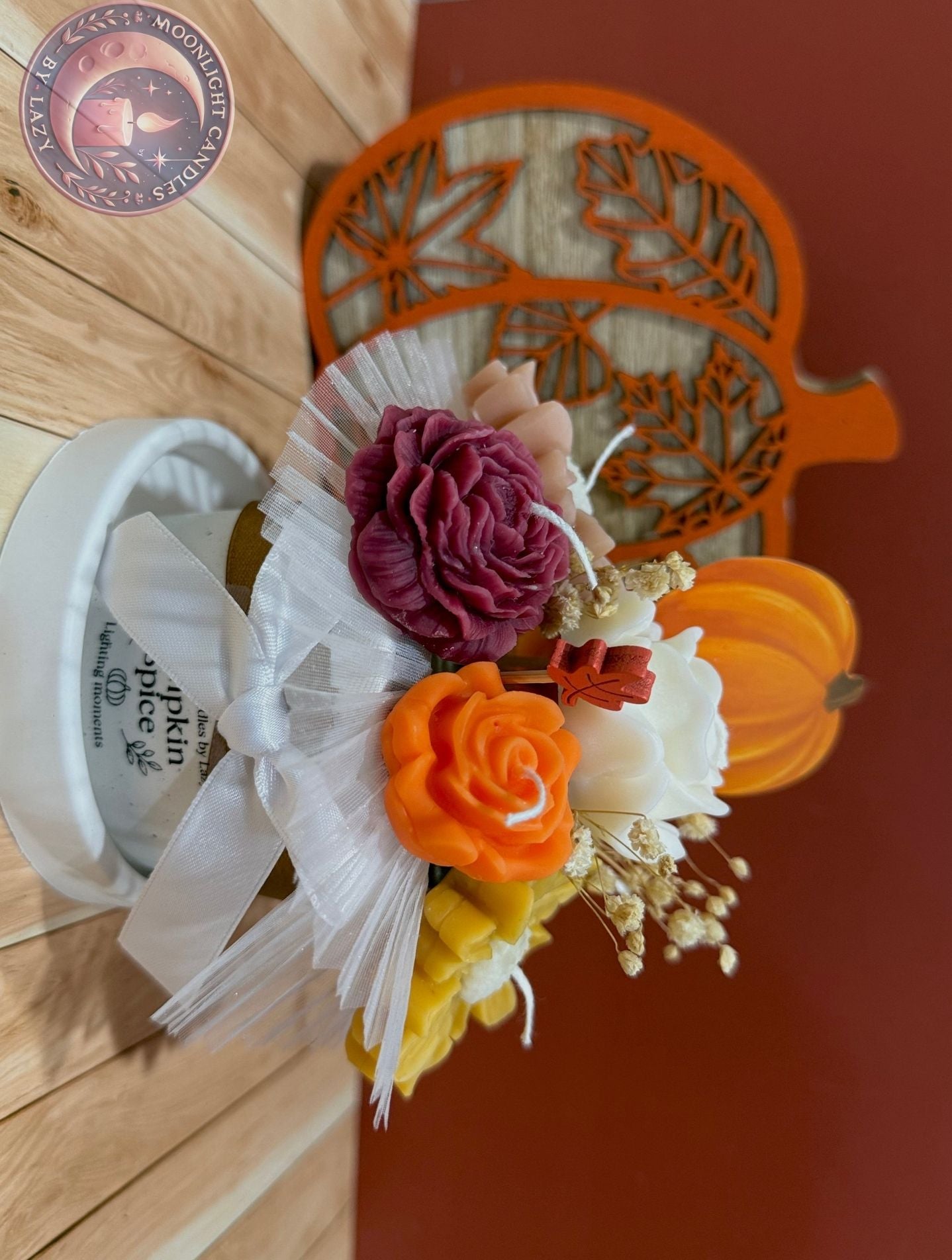 BOUQUET DE OTOÑO EN VELA