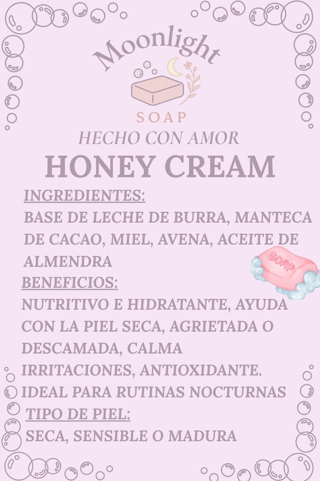 Honey cream