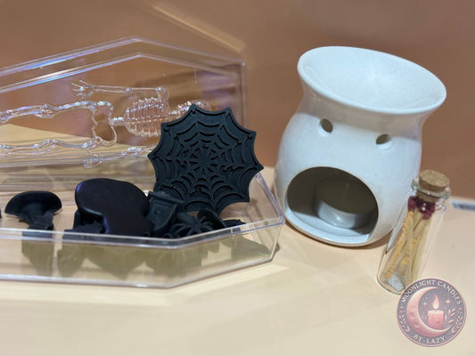Cestas de Wax melts  con quemador para wax melts