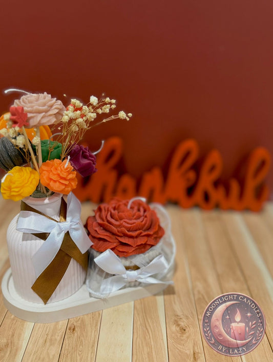 DÚO FLORAL DE OTOÑO